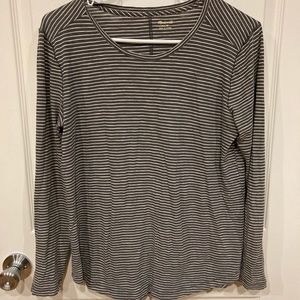 Maxwell striped long sleeve. Lightweight.